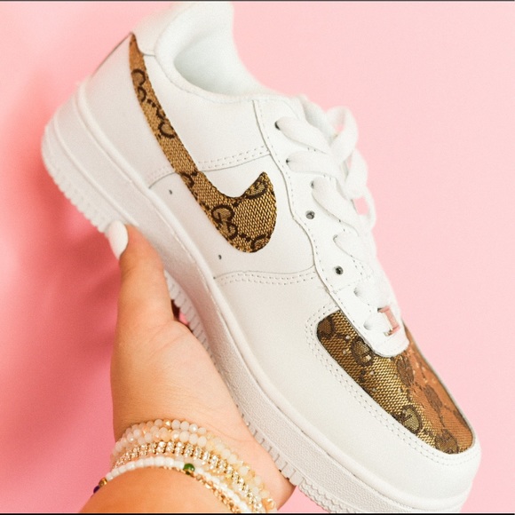 Gucci Nike Air Force 1’s - Picture 3 of 3